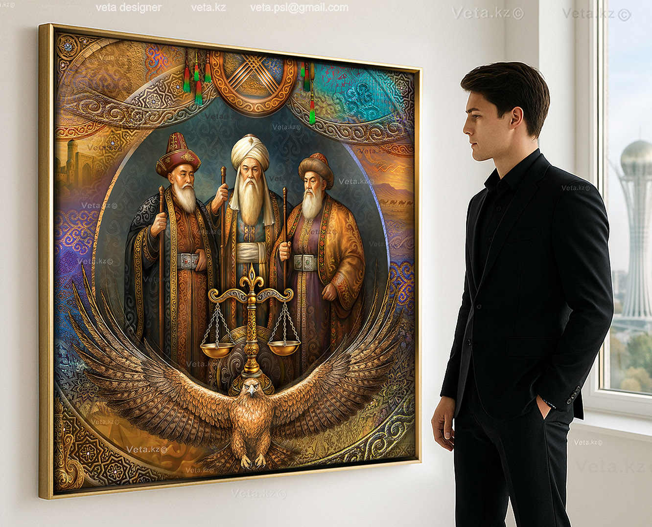 Казыбек би, Толе би, Айтеке би