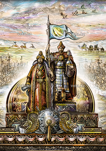 Картина для чиновника, Казахское ханство
