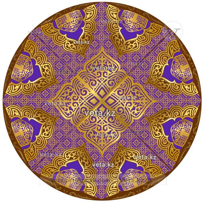 beautiful Kazakh pattern